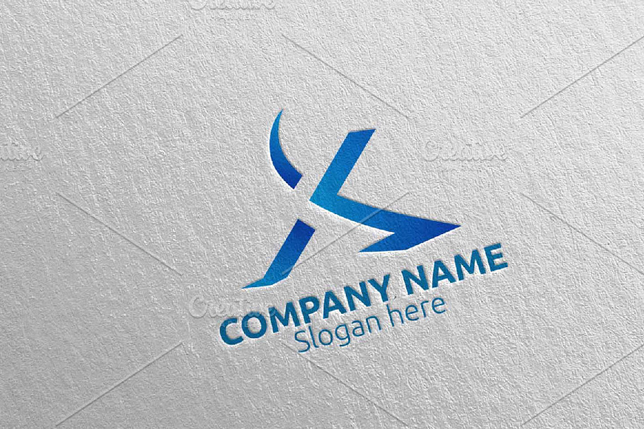 Letter X Logo Design 46 in Logo Templates - product preview 8