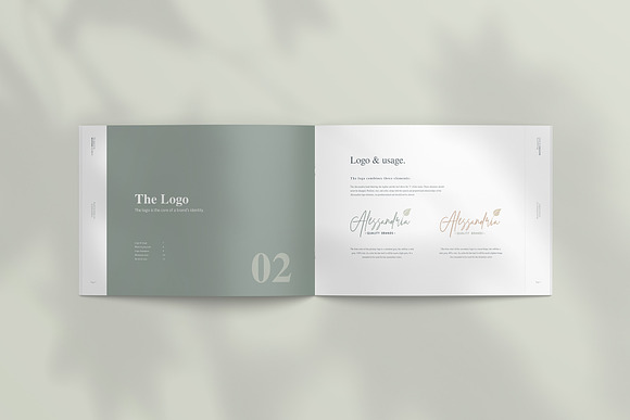 Alessandria - Brand Guidelines in Brochure Templates - product preview 1