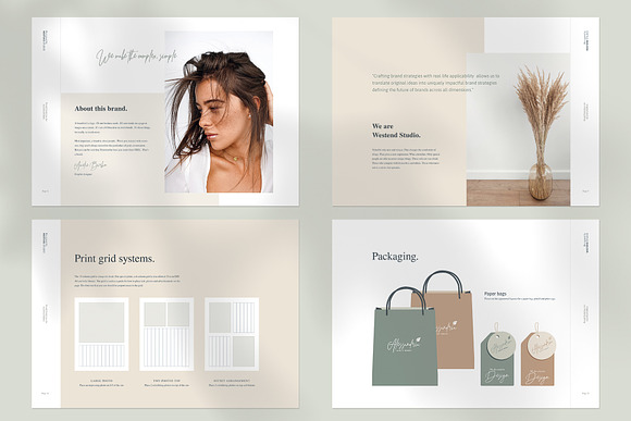 Alessandria - Brand Guidelines in Brochure Templates - product preview 4