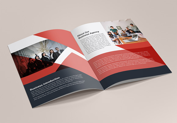 Modern annual report brochure in Brochure Templates - product preview 2
