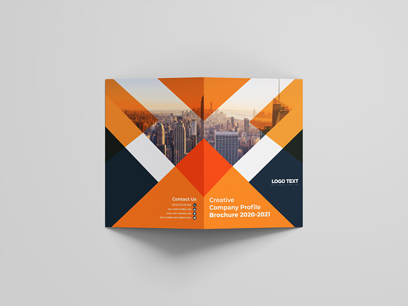Modern company brochure template in Brochure Templates - product preview 1