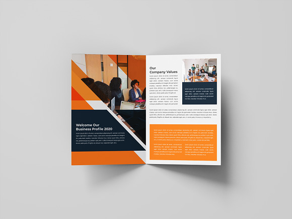 Modern company brochure template in Brochure Templates - product preview 2