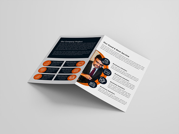 Modern company brochure template in Brochure Templates - product preview 3