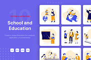 M45_School & Education Illustrations