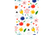 Blossom Flowers pattern in the