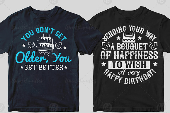 50 Editable Birth Day T shirt Design in Illustrations - product preview 1
