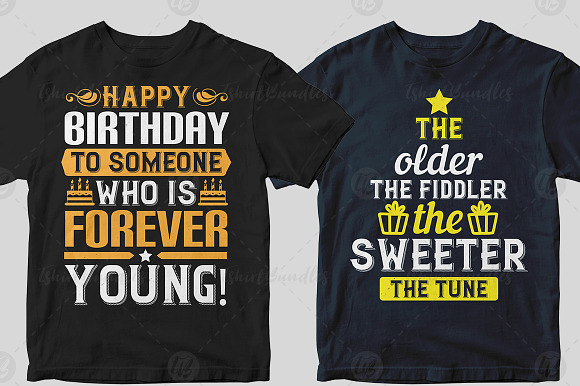 50 Editable Birth Day T shirt Design in Illustrations - product preview 8