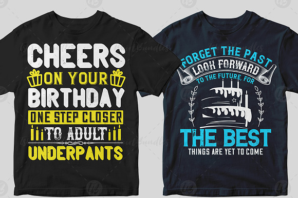 50 Editable Birth Day T shirt Design in Illustrations - product preview 9