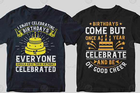 50 Editable Birth Day T shirt Design in Illustrations - product preview 12