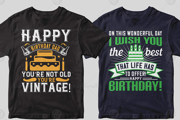 50 Editable Birth Day T shirt Design in Illustrations - product preview 17