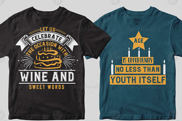 50 Editable Birth Day T shirt Design in Illustrations - product preview 21