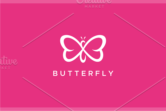 Butterfly Logo in Logo Templates - product preview 1