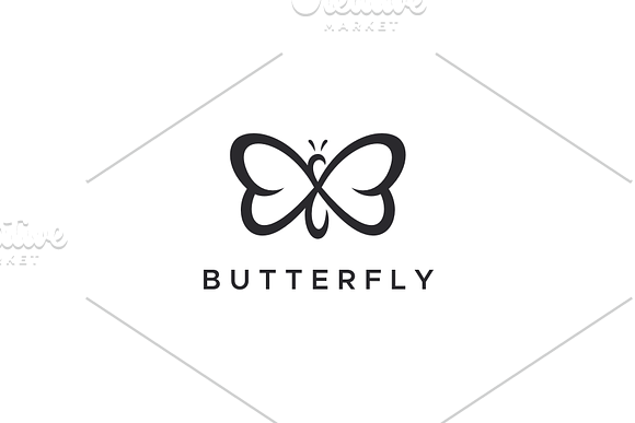Butterfly Logo in Logo Templates - product preview 2