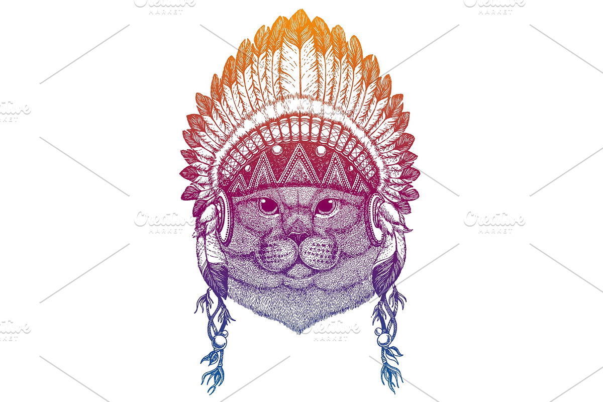 Animal. Vector portrait in in Illustrations - product preview 8