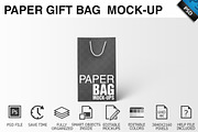 Paper Gift Shopping Bag Mockup - 2