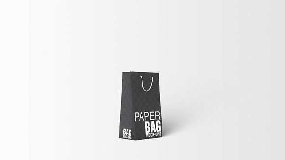 Paper Gift Shopping Bag Mockup - 11 in Product Mockups - product preview 2