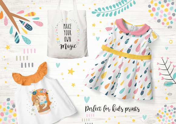 Woodland fairy set in Graphics - product preview 4