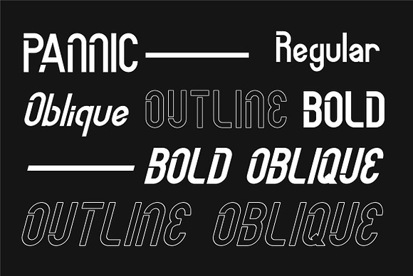 PANNIC - Display Font Sans in Display Fonts - product preview 2