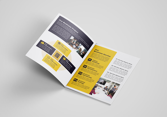 Creative Company Profile Brochure in Brochure Templates - product preview 3