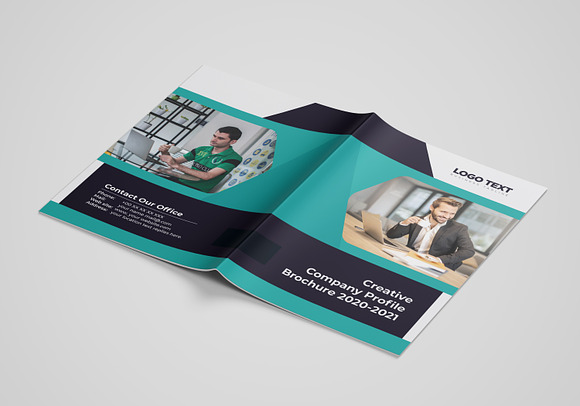 Creative Company Profile Brochure in Brochure Templates - product preview 5