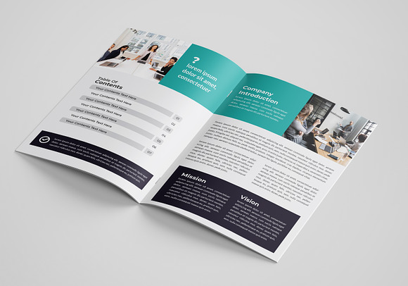 Creative Company Profile Brochure in Brochure Templates - product preview 6