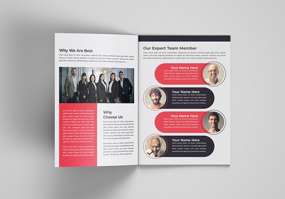 Creative Company Profile Brochure in Brochure Templates - product preview 8