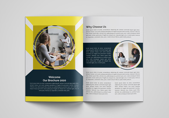 Business Profile Brochure Template in Brochure Templates - product preview 2