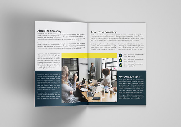 Business Profile Brochure Template in Brochure Templates - product preview 3