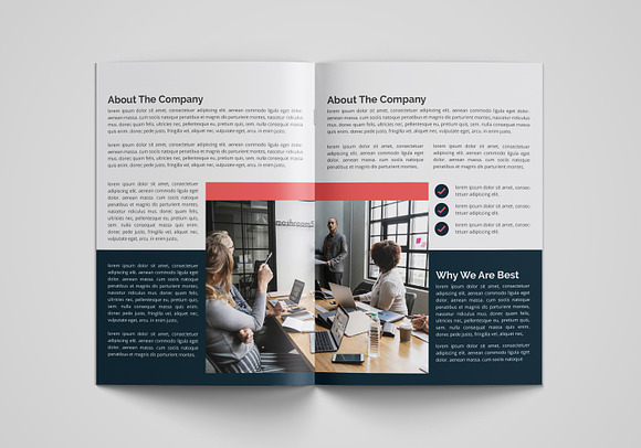 Business Profile Brochure Template in Brochure Templates - product preview 7