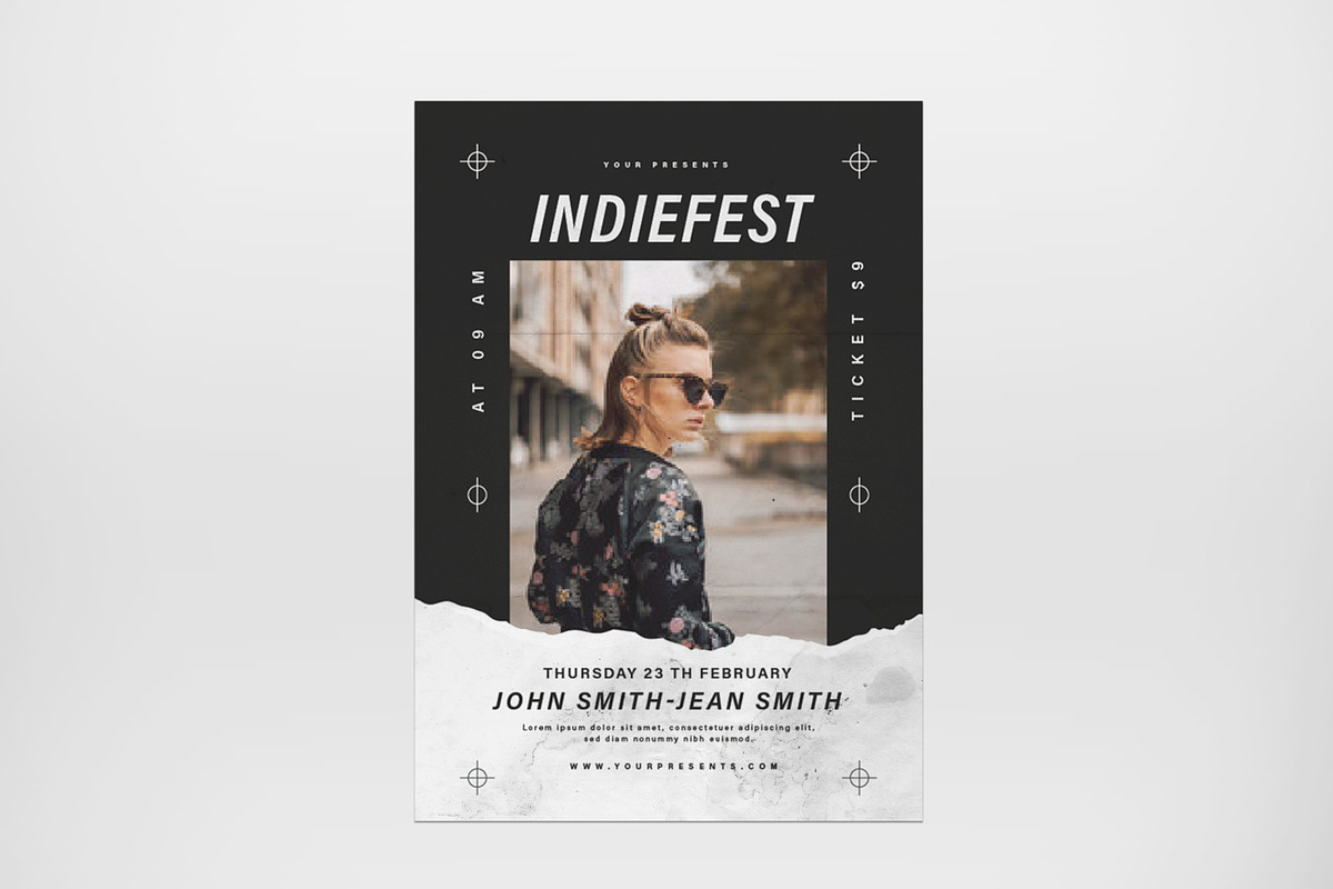 Indiefest Flyer in Flyer Templates - product preview 8