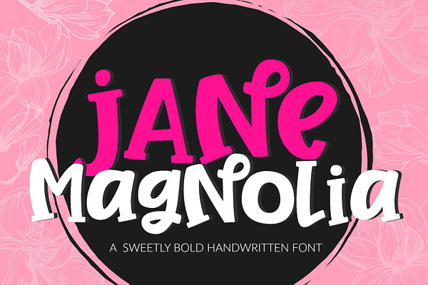 Jane Magnolia Handwritten Font