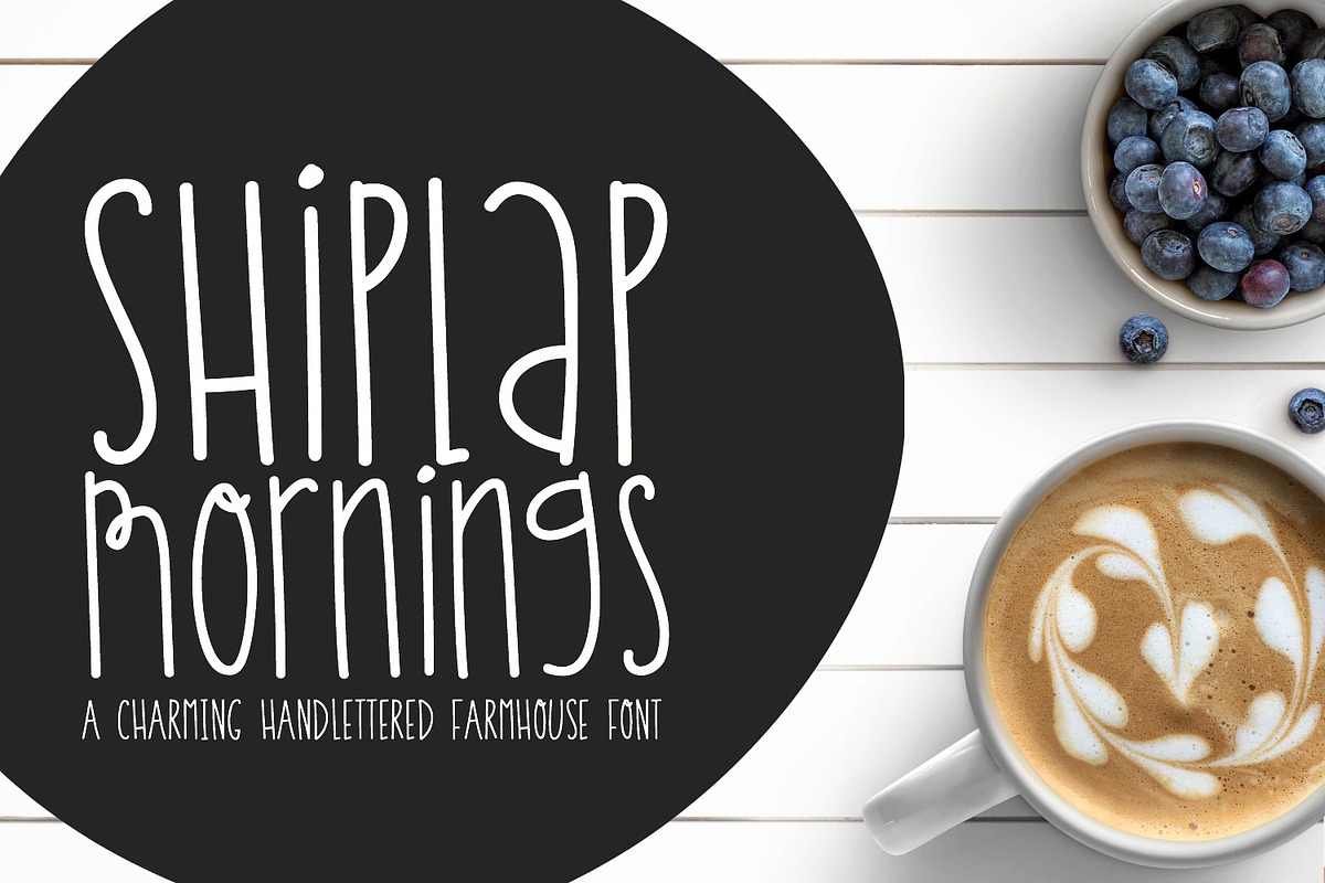 Shiplap Mornings Handwritten Font in Display Fonts - product preview 8