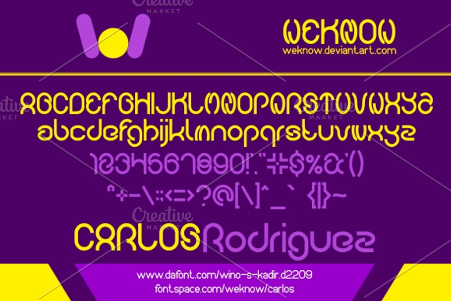 carlos font in Display Fonts - product preview 8