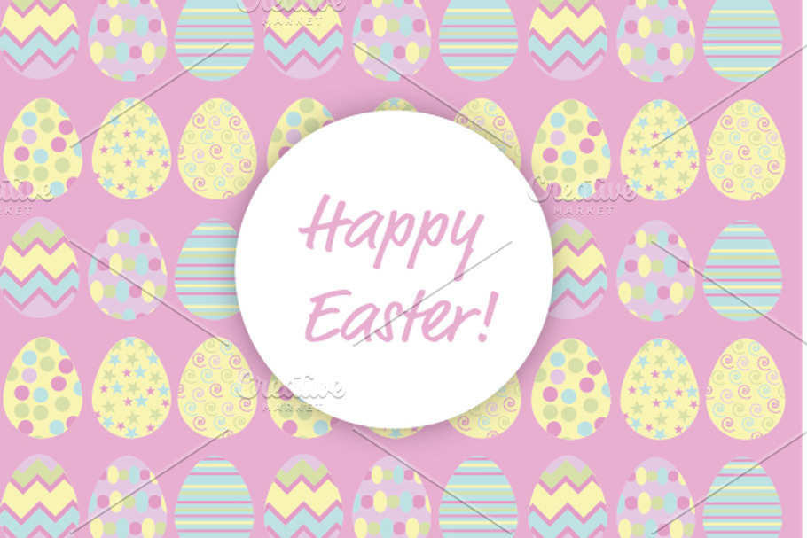 Happy Easter Pattern
