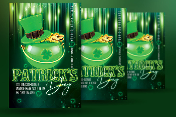 St. Patrick's Day Flyer in Flyer Templates - product preview 2
