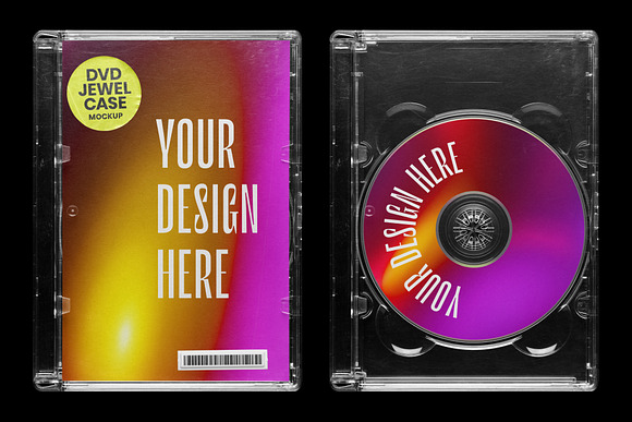 Disc Jewel Box Mockup in Product Mockups - product preview 7