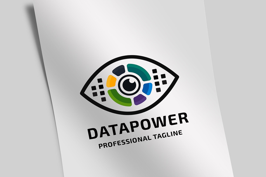 Data Power Logo in Logo Templates - product preview 8