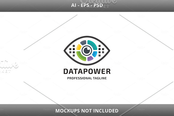 Data Power Logo in Logo Templates - product preview 1