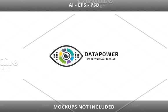 Data Power Logo in Logo Templates - product preview 2