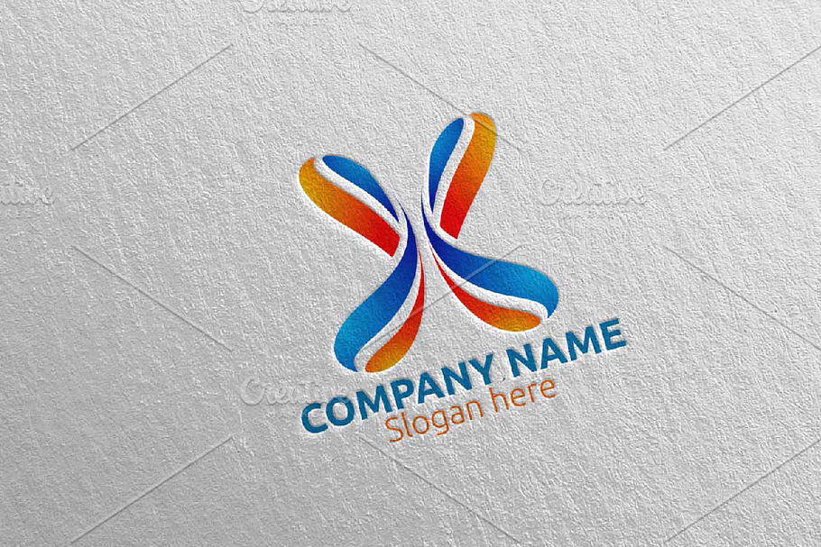 Letter X Logo Design 48 in Logo Templates - product preview 8