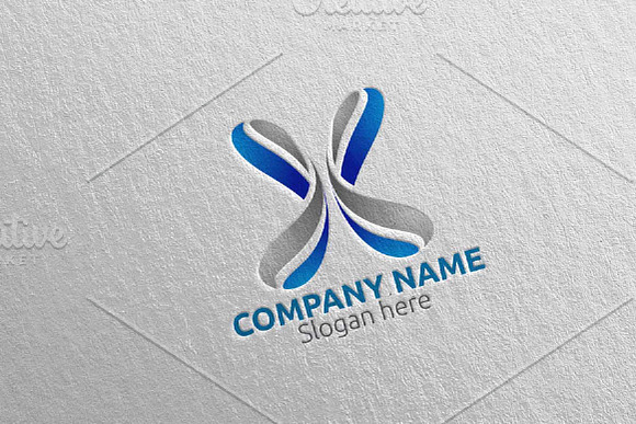 Letter X Logo Design 48 in Logo Templates - product preview 1