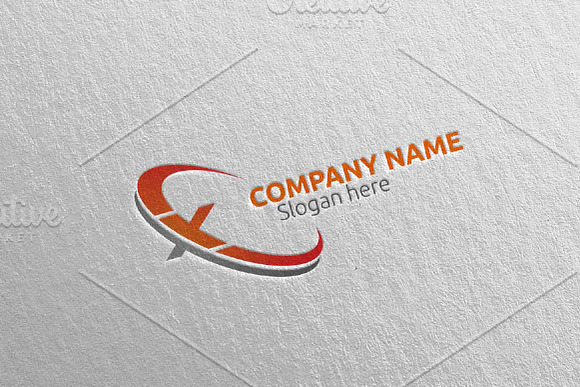 Letter X Logo Design 50 in Logo Templates - product preview 3