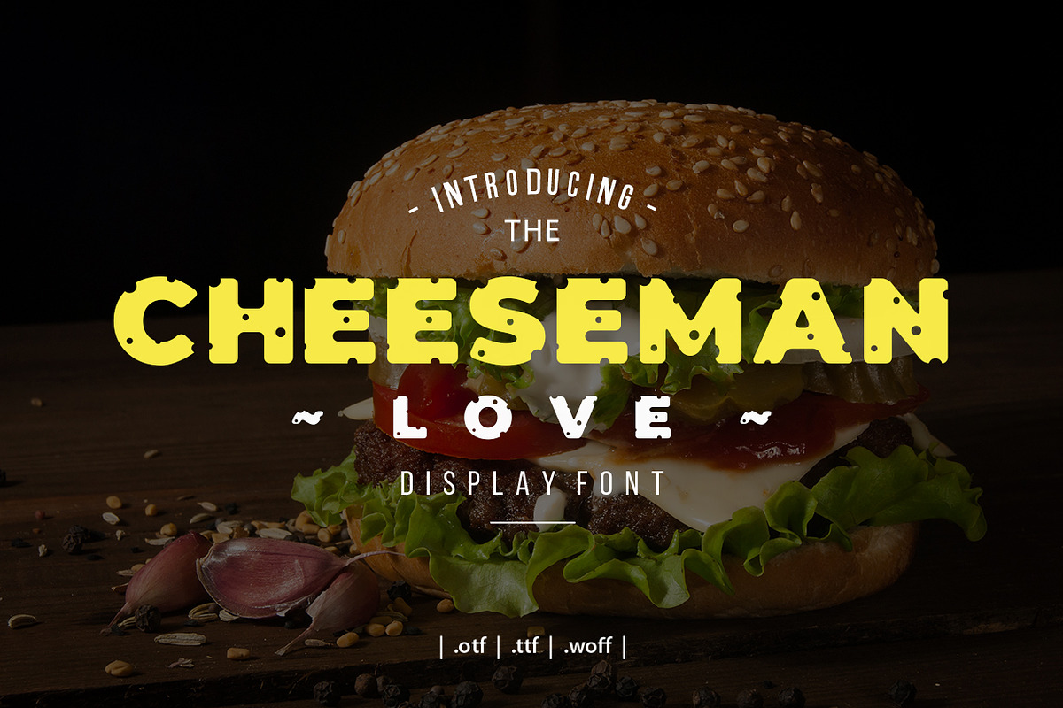 Cheeseman Love Font in Display Fonts - product preview 8
