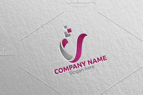 Letter V Logo Design 53 in Logo Templates - product preview 1