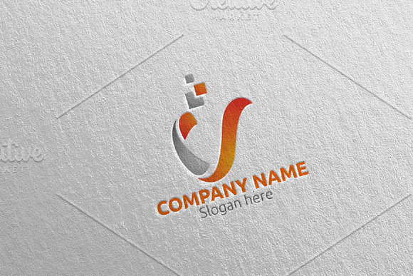 Letter V Logo Design 53 in Logo Templates - product preview 3
