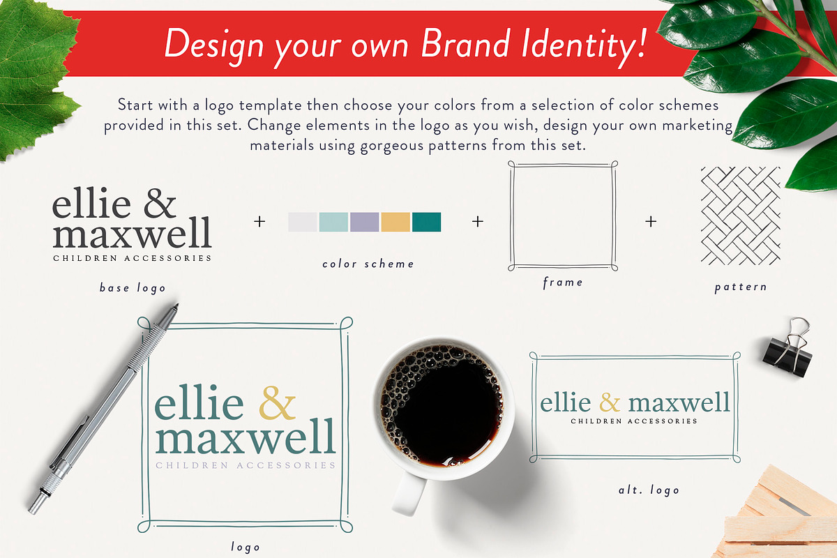 Essential Branding Set v.4 in Logo Templates - product preview 8