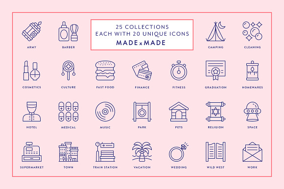 Line Icon – 4x Mega Bundle (25% off) in Birthday Icons - product preview 7