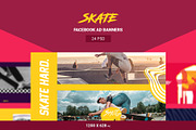 Skate Facebook Ad Banners