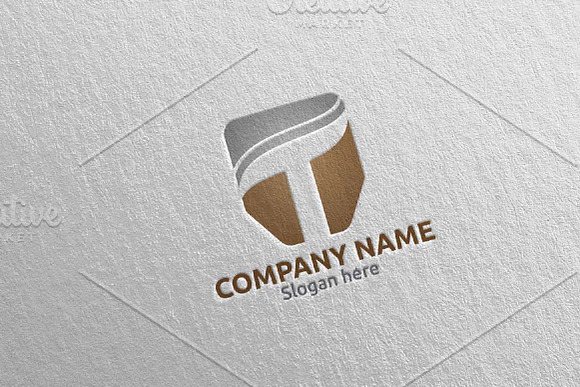 Letter T Logo Design 64 in Logo Templates - product preview 1