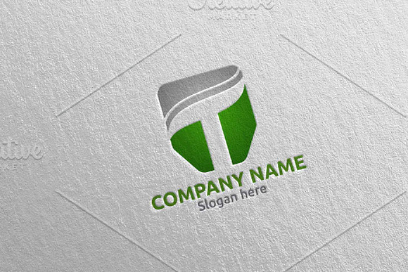 Letter T Logo Design 64 in Logo Templates - product preview 2